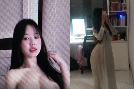 Cô gái yêu kiều múa lượn lúc hứng khởi