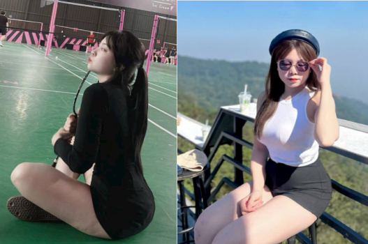 Em đại học mặt xinh mông tròn lẳn