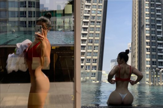 Mông săn chắc căng chịch đau háng tí